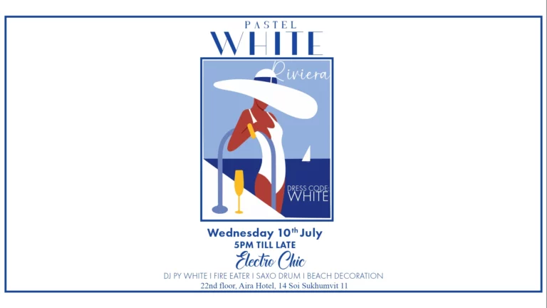 White Riviera's event banner landscape on wednesday 10th July