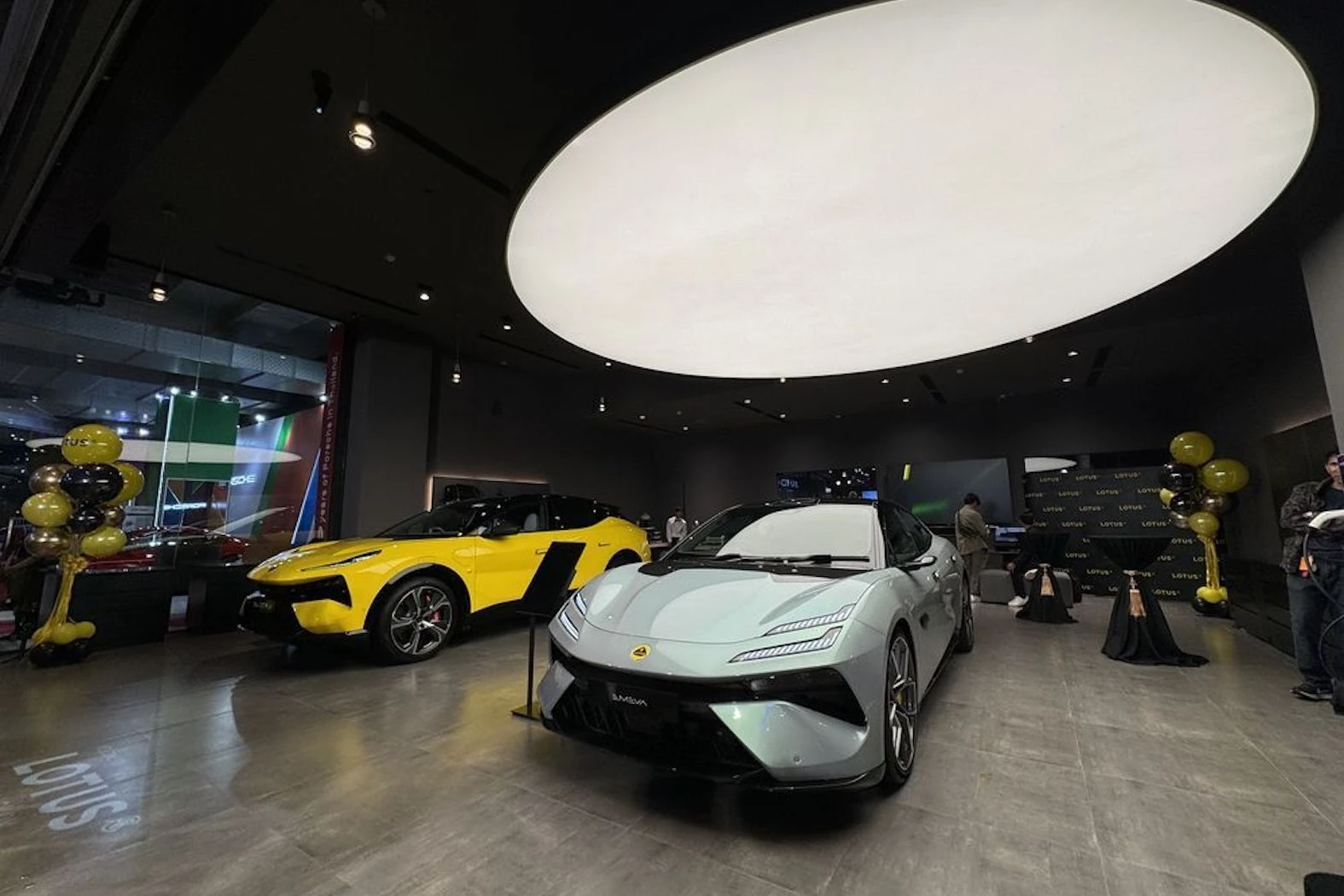 yes emsphere luxury car showroom